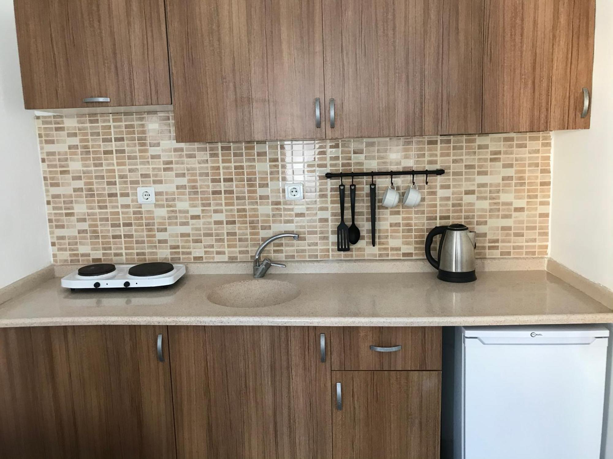 Studio Appartement met Balkon