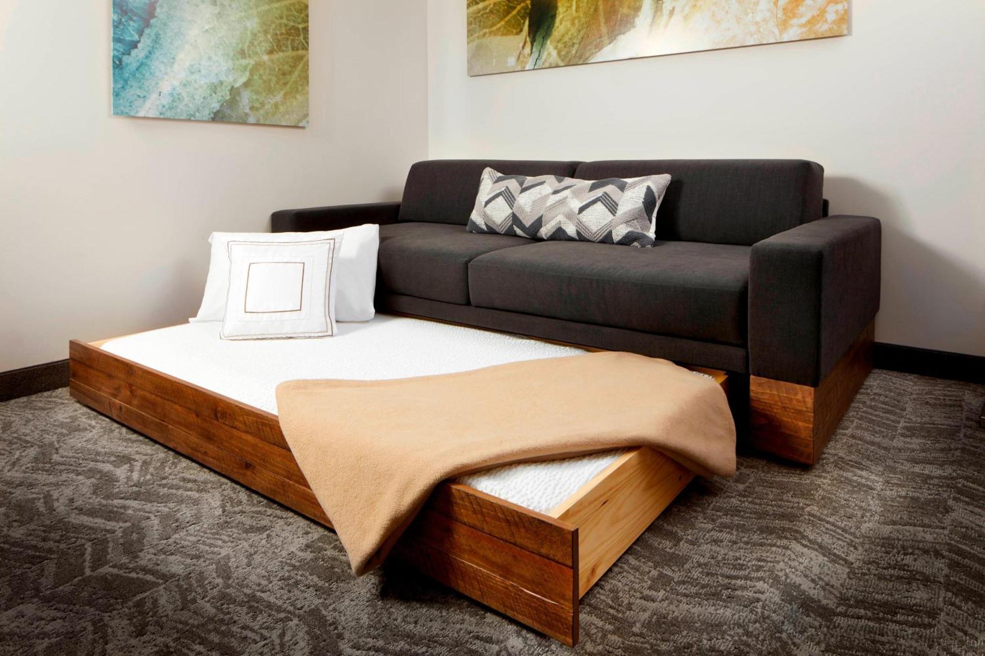 Queen Suite Two Queen Beds Courtyard View Trundle Sofa