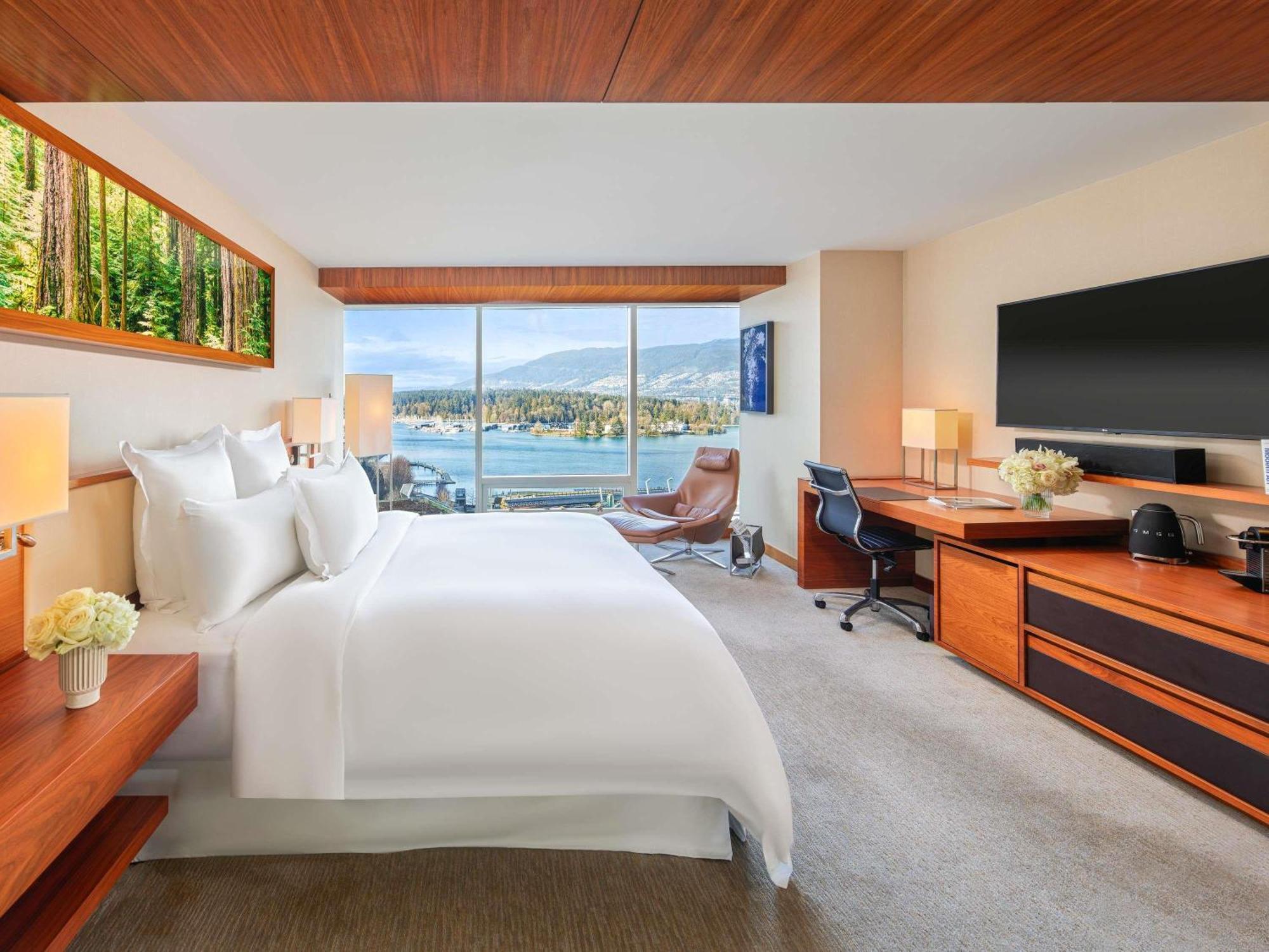 Suíte Signature Harbour com Cama King-size e Vista do Porto