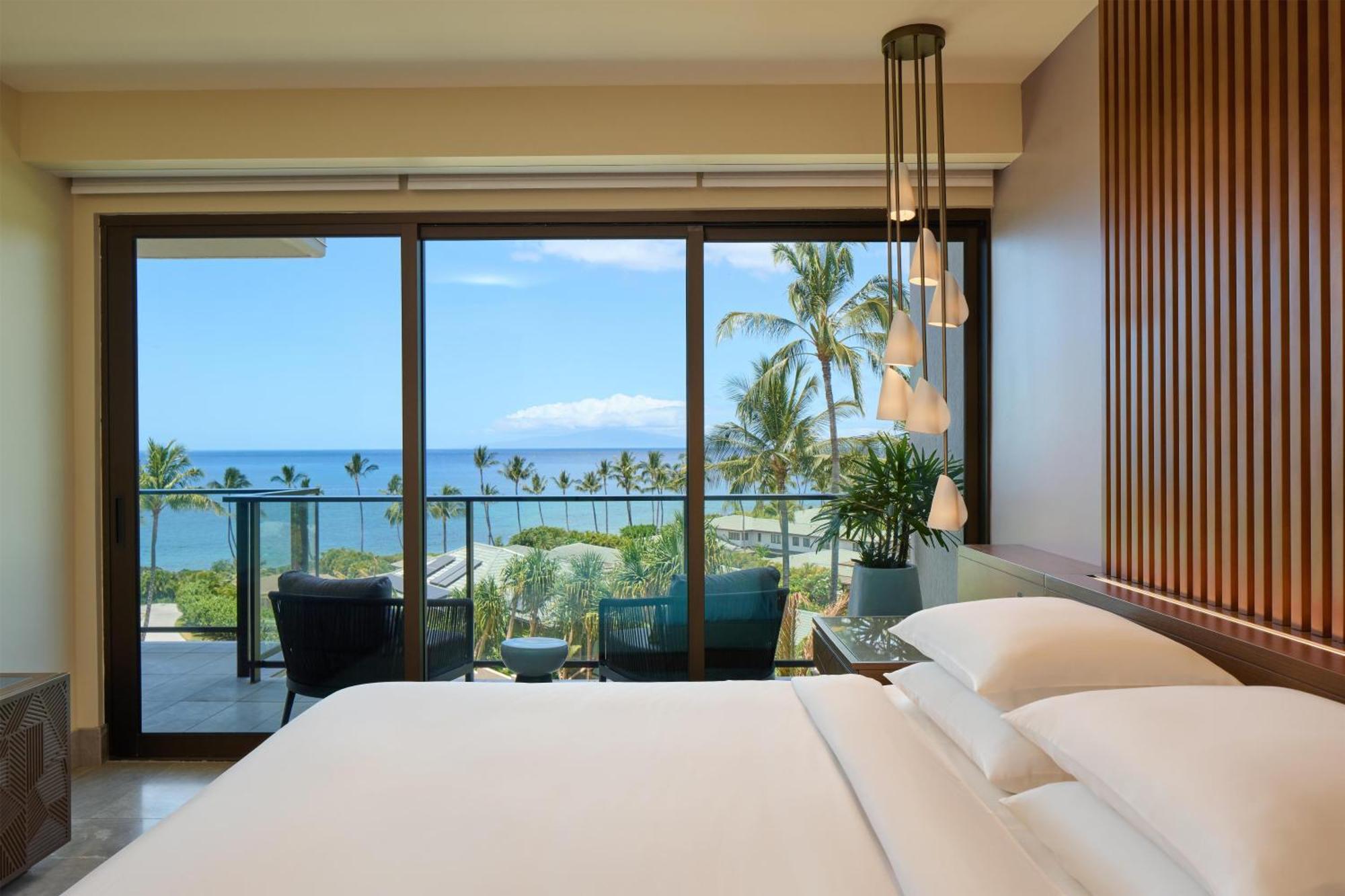 Three-Bedroom Ilikai Villa with Ocean View, One Queen and Two King Beds