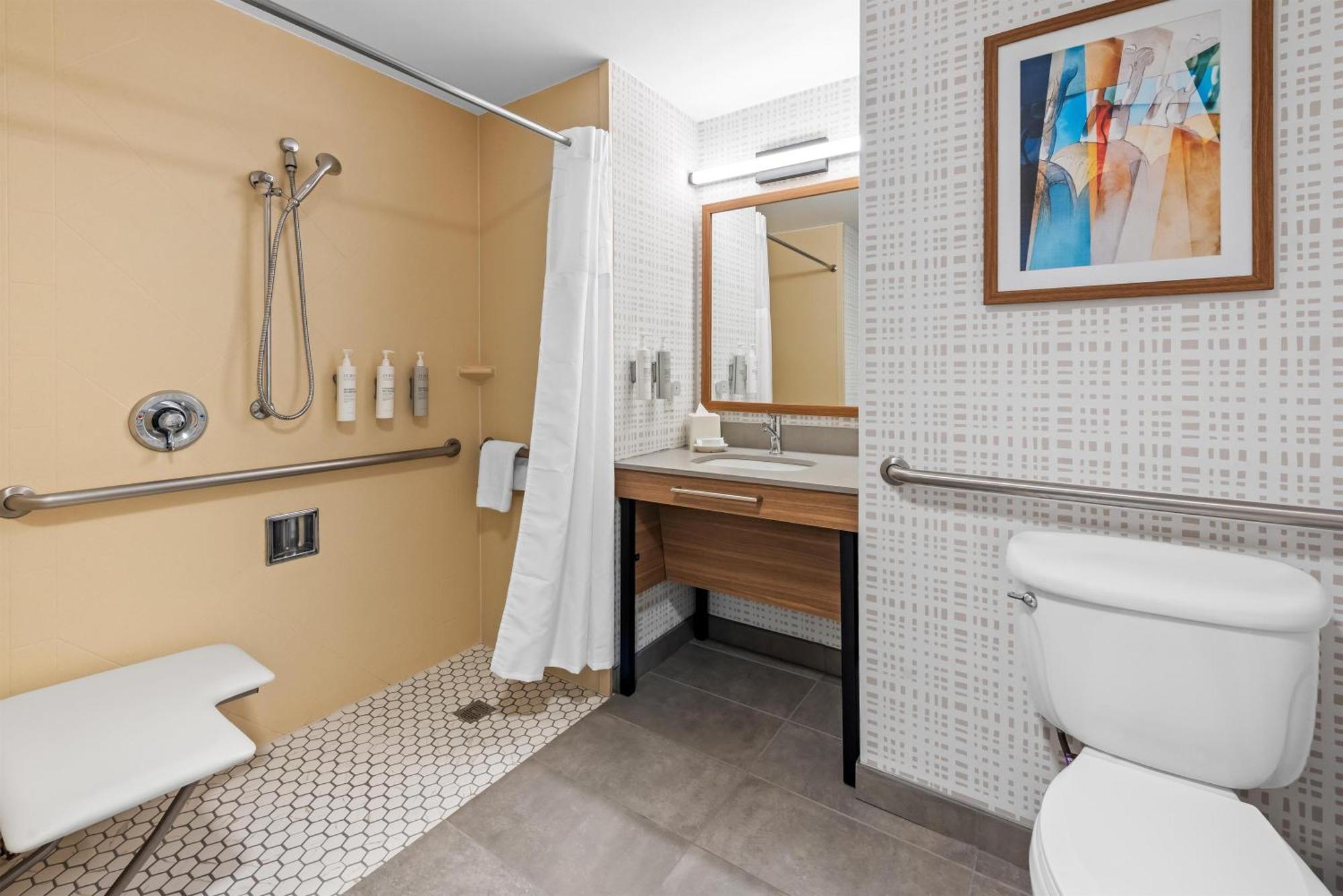 King Room with Roll-In Shower - Mobility and Hearing Access/Non-Smoking