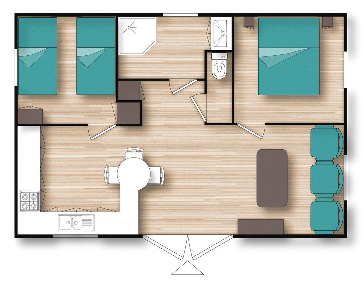 Chalet Confort (5 Adultes)