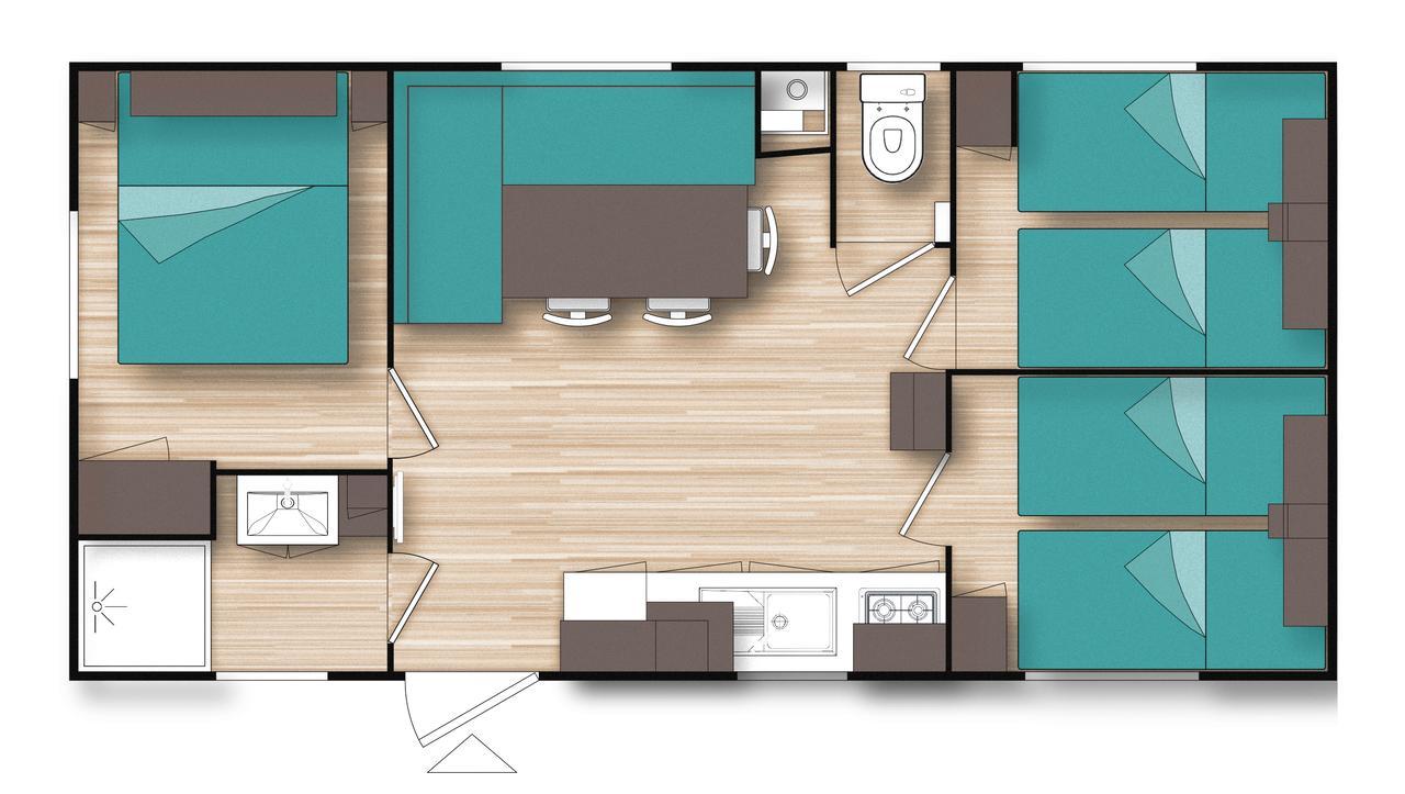 Mobile Home de Luxe (6 Personnes)