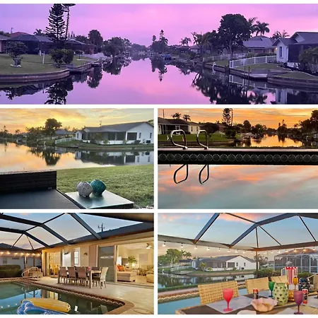 Serenity Waterfront Villa With King Suite, Private Pool, Great Lanai Enclosure And Long Water Views-2