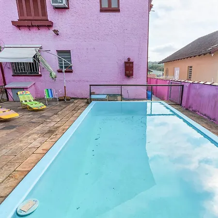 Casa Maison Rosé - Piscina, Lareira e Banheira-2