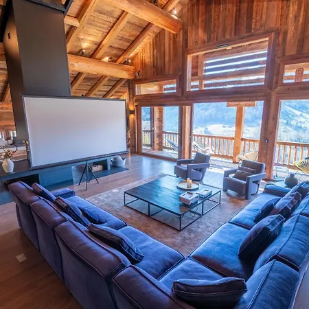 Lodge Les Murailles Luxury Unique Alpin Chalet Manigod La Clusaz-3