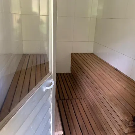 Sítio Recanto dos Lagos piscina sauna e churrasqueira-3