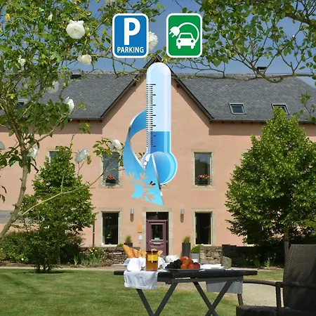 HÔTEL LA FERME DE BOURRAN - RODEZ - parking privé avec bornes pour voitures électriques-2
