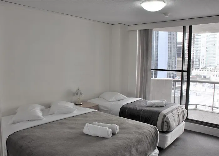 Accommodation Sydney City Centre - 2 Bedroom Apartment With Balcony On Top Floor
