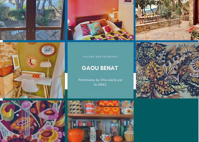 Gaou Benat, Village Des Fourches, Label Patrimoine XXe Siècle