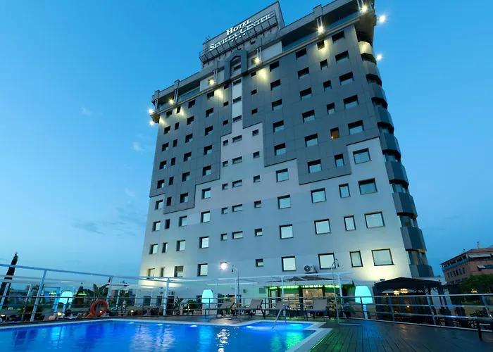 Centraal gelegen hotel: Hotel Sevilla Center