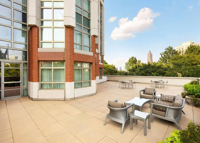 Romantic hotel: Embassy Suites By Hilton Atlanta At Centennial Olympic Park