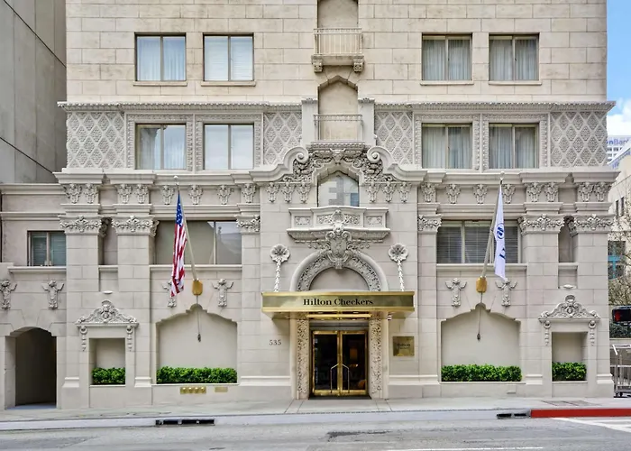 Jacuzzi hotel: Hilton Checkers Los Angeles