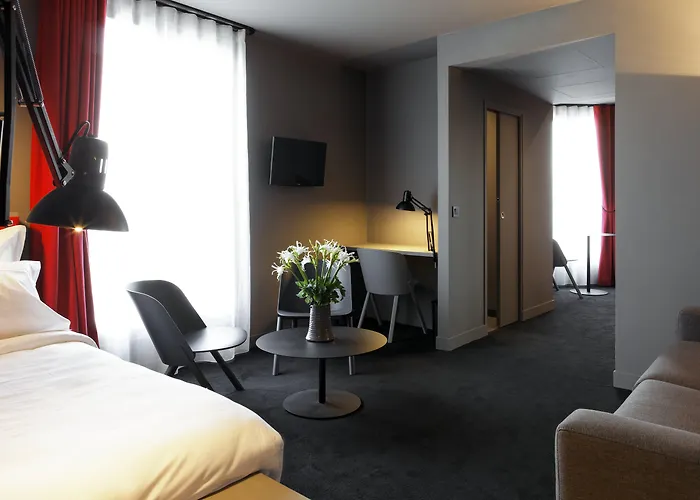 Hôtel de plage: Korner Saint Marcel