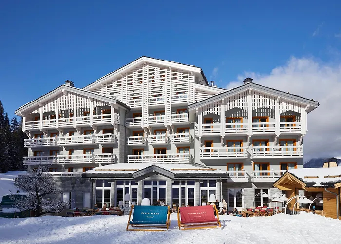 Hotel para famílias: Ecrin Blanc Resort Courchevel - Aquapark