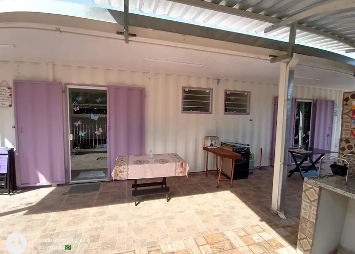 Chalé 1 Container Ubatuba Ruínas da Lagoinha Praia da Lagoinha