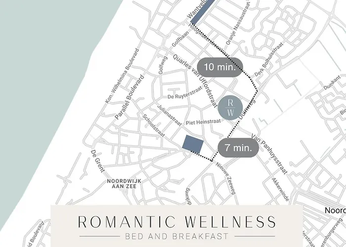 B&B: Romantic Wellness BnB Noordwijk