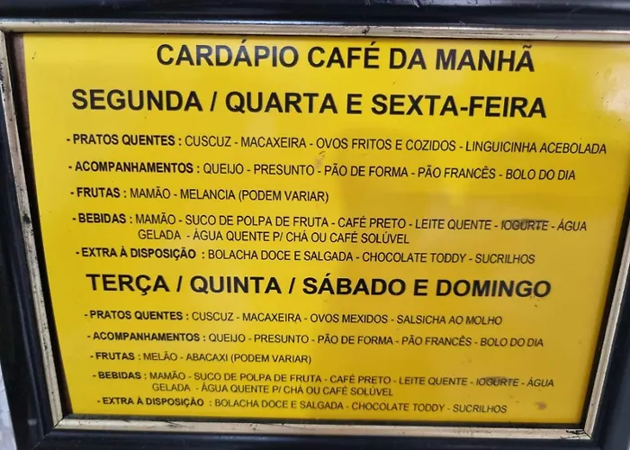 Hotel com vista: Estalagem Maceió