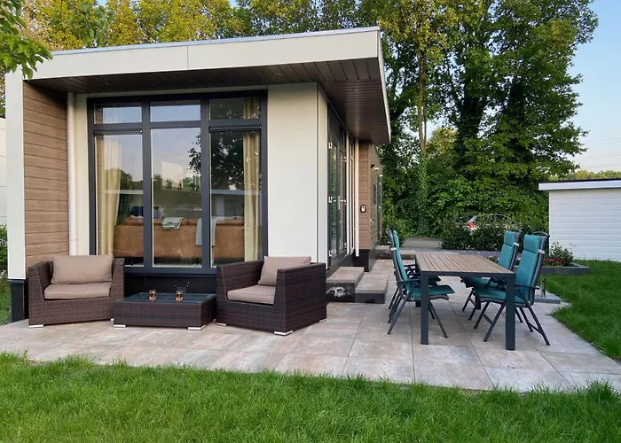 All-inclusive Resort: Kindvriendelijk luxe chalet in de bossen met privé sauna
