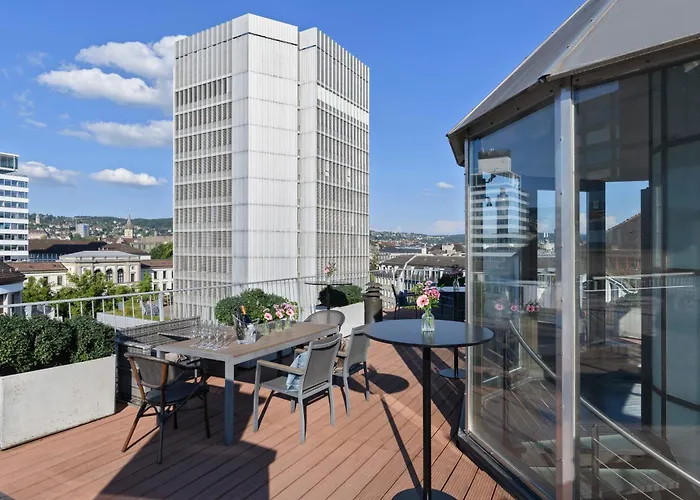 Hotels Close to Airport Visionapartments Brandschenkestrasse - Contactless Check-In