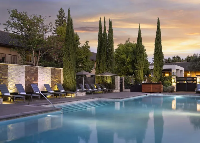 Hotel suites Napa Valley Marriott & Spa