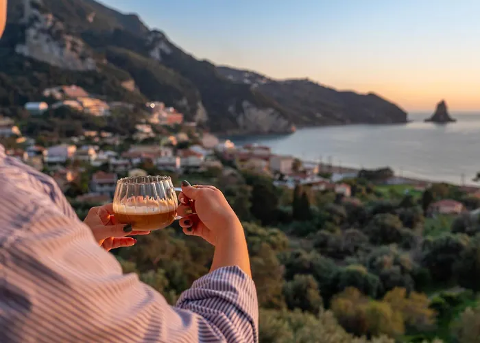 Strandhotel: Lido Paradise Apartments Corfu