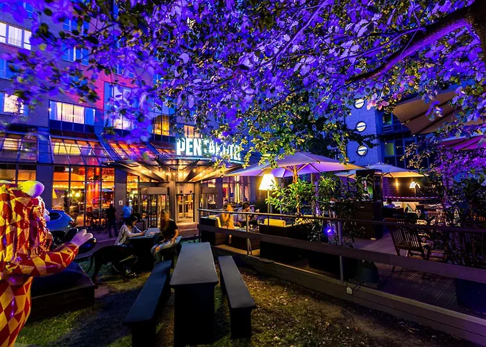 Centraal gelegen hotel: Pentahotel Leipzig