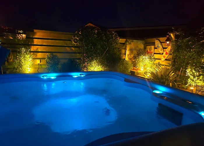 De Poort van Zeeland aan het water met jacuzzi