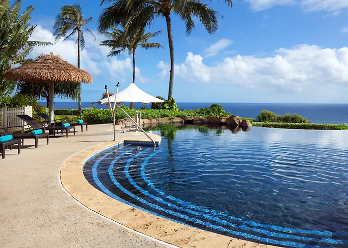 Hot Tub in Room Westin Princeville Ocean Villas