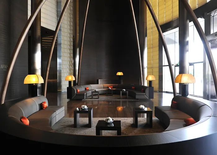 Hot Tub in Room Armani Dubai, Burj Khalifa