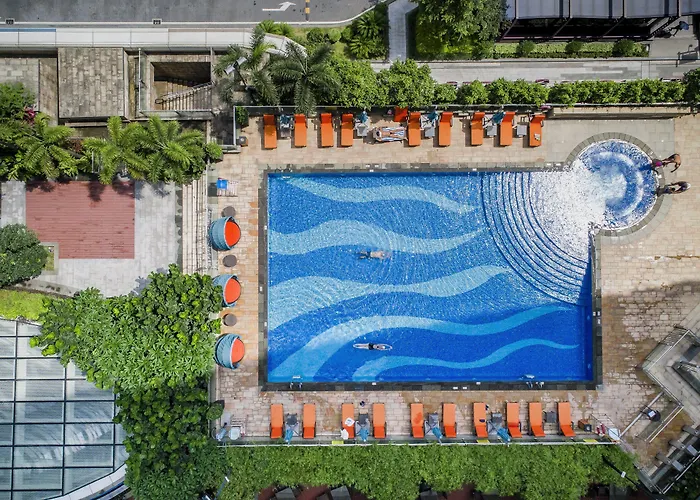 Jacuzzi hotel: Fraser Suites Guangzhou