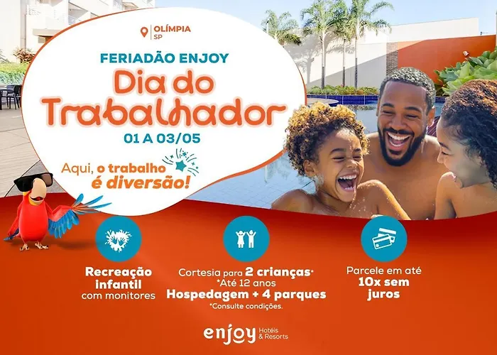 Hotel com pingue-pongue: ENJOY OLIMPIA PARK RESORT - Thermas dos Laranjais