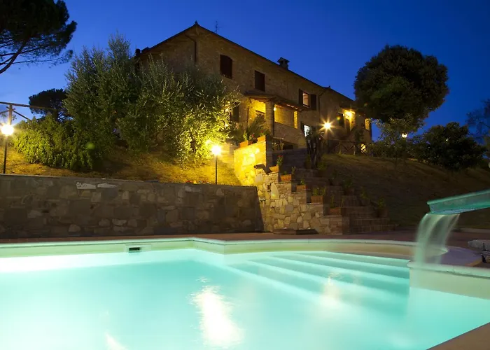 Villa con piscina: Agriturismo San Fedele