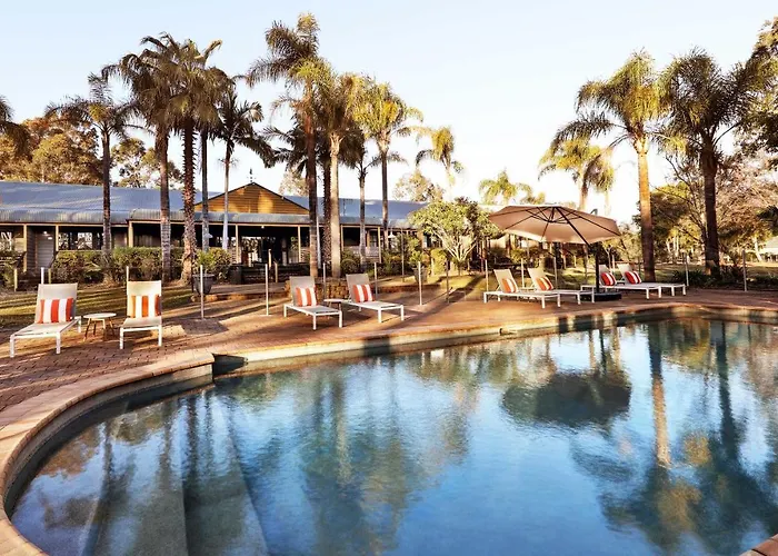 Romantic hotel: Pokolbin Village Estate